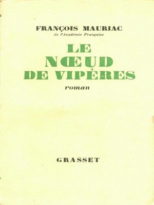cover image of Le noeud de vipères